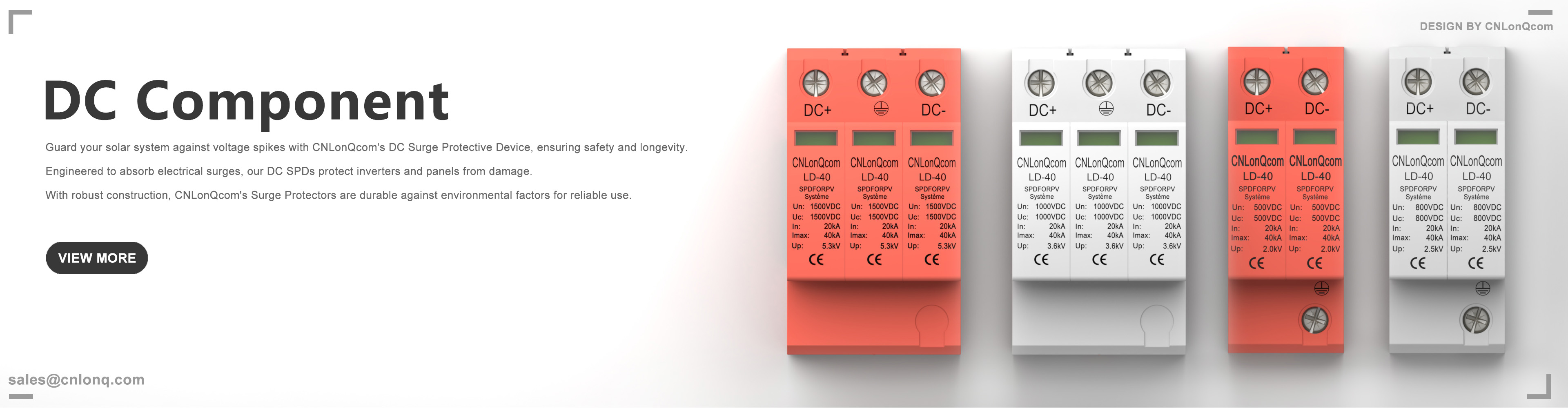 DC Surge Protector Device (orange)