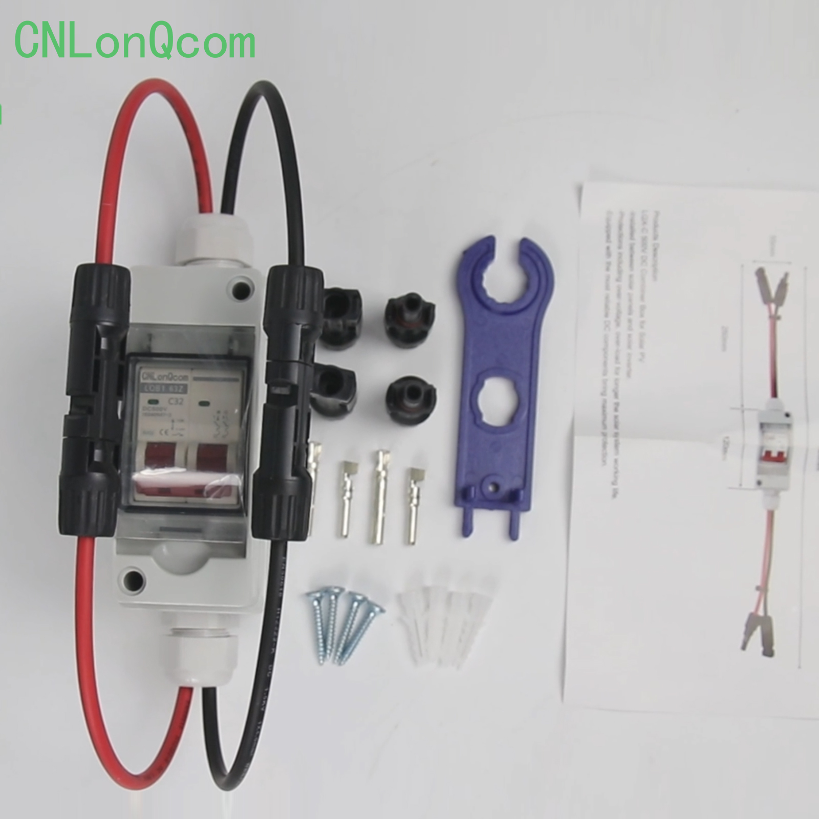 CNLonQcom Launches LQX-C Solar DC Breaker Box