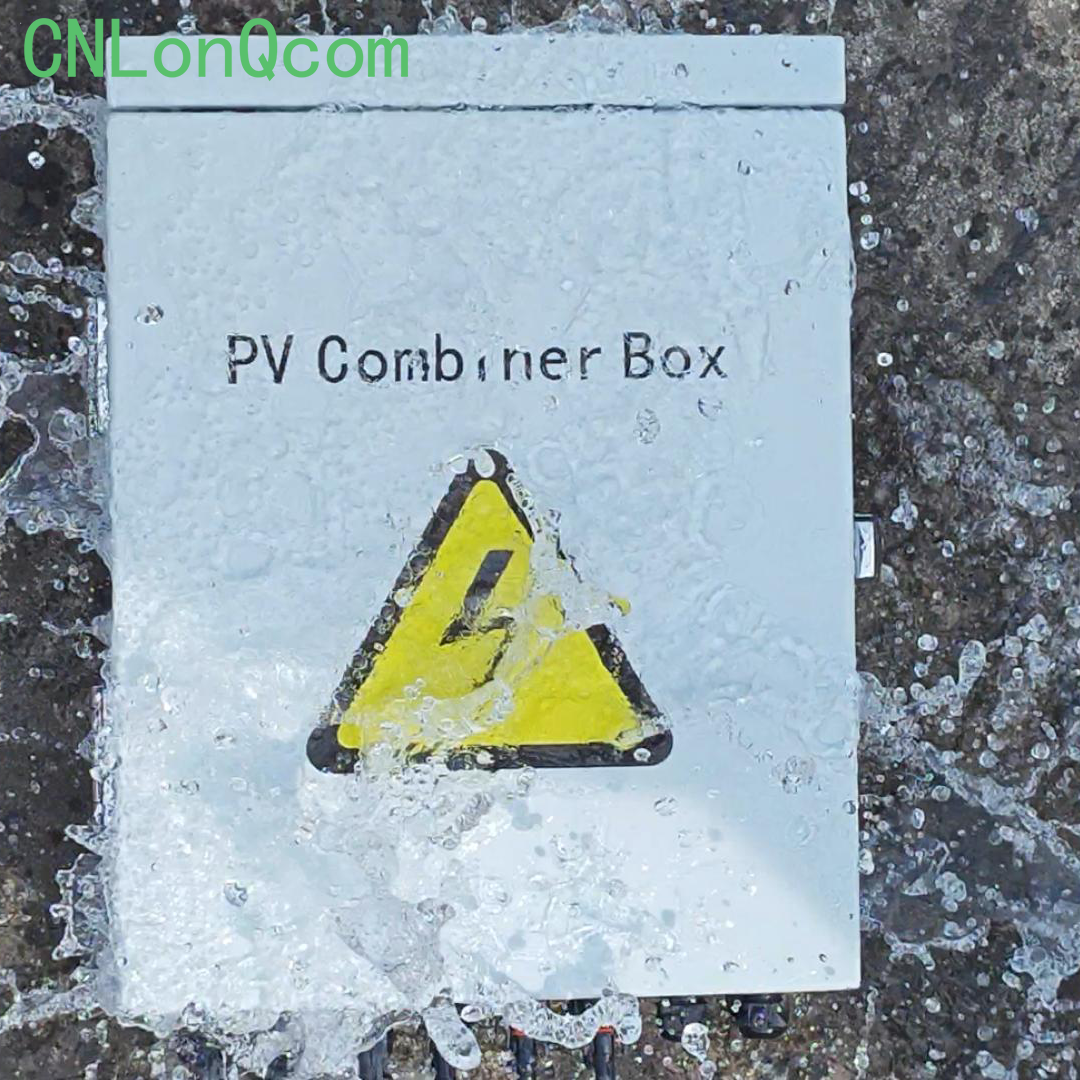 CNLonQcom Showcases LQT-500V-PV6 Combiner Box Unboxing Video