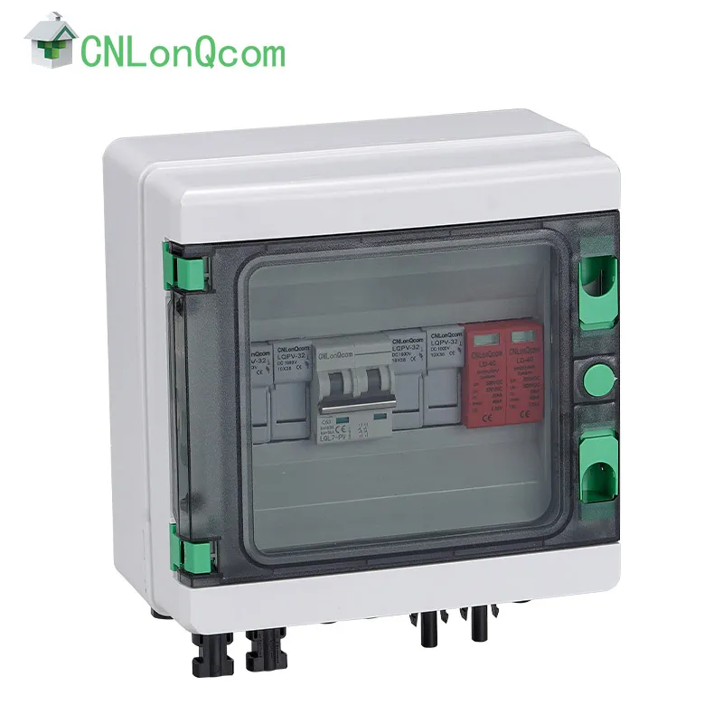 What are the selection and maintenance of the photovoltaic system combiner box?